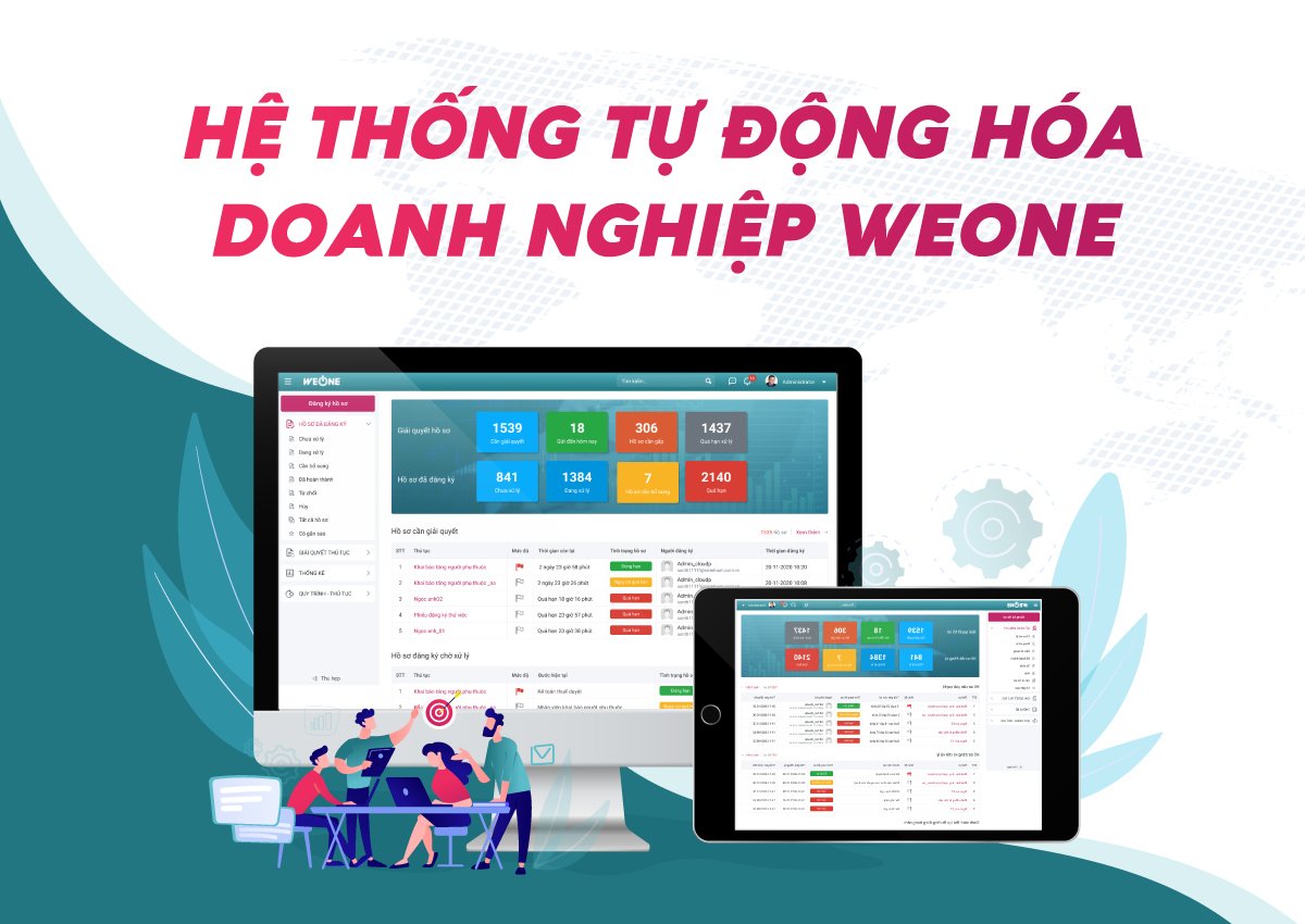 Hệ thống tự động hóa doanh nghiệp WEONE giúp nhắc việc tự động không làm lỡ những công việc quan trọng